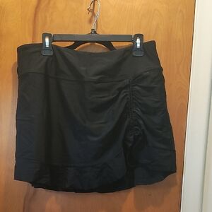 Chic Black Swim Skirt